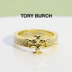 トリーバーチ キラ パヴェ リング ゴールドのサムネイル