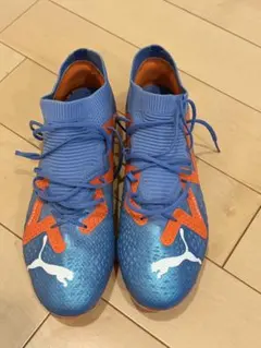 Puma サッカーシューズ 青/オレンジ FG