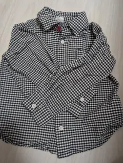 BREEZE 長袖シャツ 110サイズ チェック柄