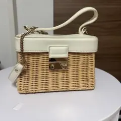 ZARA かごバッグ　ショルダーのサムネイル