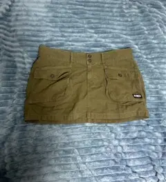 Minga London オリーブグリーン カーゴミニスカート y2k