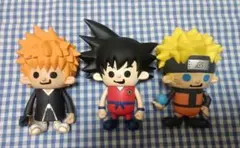 パンソンワークス 孫悟空 ナルト 黒崎一護 ソフビ