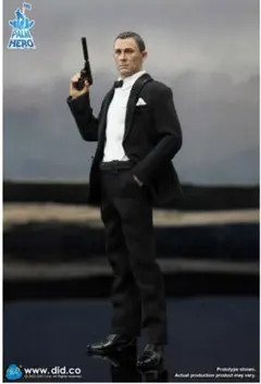 新品未使用 1/12 007 ジェームズ・ボンド アクションフィギュア DID
