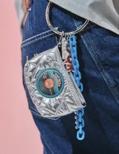 ◆新品◆【STRANGER THINGS】コラボリングポーチチャーム グレー