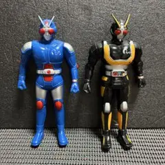昭和仮面ライダー ソフビ フィギュア 2体セットのサムネイル