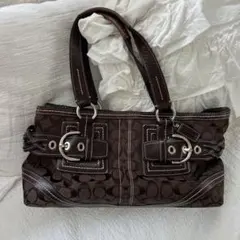 COACH コーチ ソーホー シグネチャー ショルダーバッグ