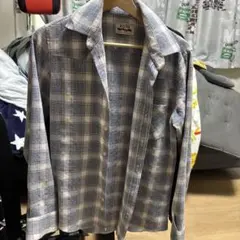 ROTH チェック柄ネルシャツ グレー系のサムネイル