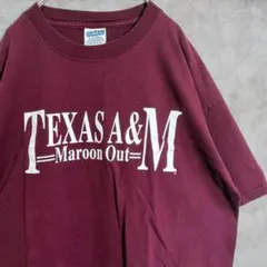 00s カナダ製【GILDAN】カレッジ チームロゴ US古着 Tシャツ XL