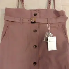 タイムセール中！！☆新品タグ付き☆ディスコートキャミソールワンピース ローズ