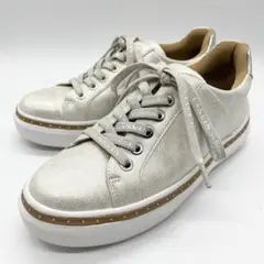 【美品】LANVIN en Bleu ランバンオンブルー スニーカー ラメ 23のサムネイル