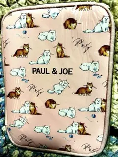 PAUL & JOE 猫柄 マルチケース A4サイズ