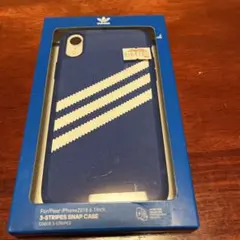 新品未使用品adidas3-STRIPES SNAPCASE iPhoneXR用