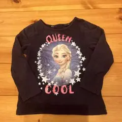 H&M エルサ長袖Tシャツ ネイビー