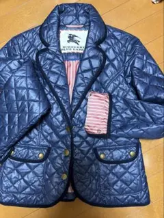 専用⭐︎BURBERRYBLUE LABELジャケット38ベージュダウンジャケット デタッチャブルスリーブ ダウンジャケット (フラックスベージュ