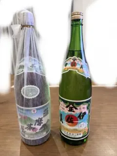 【新品・未開封】芋焼酎 2本セット 伊佐美 薩摩茶屋 一升瓶 1800mlのサムネイル