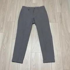 EDIFICE グレー スラックス バックポケット付き
