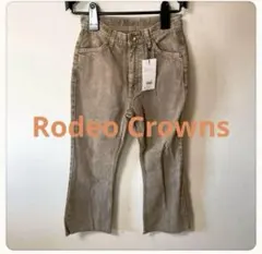 ☘️P1☘新品 Rodeo Crowns パレットフレアOXパンツ M