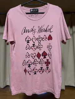 ヒステリックグラマー Andy Warhol ピンク Tシャツ S