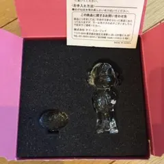 未使用　クリスタル　ペコちゃん　不二家