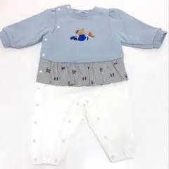familiarファミリア 現行品 半袖ロンパース 70 2点セット さくらんぼ 