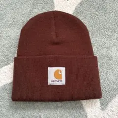 Carhartt ブラウン ニット帽