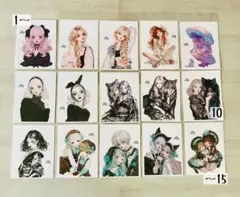 バラ売り可　cotton melody.様　人物ステッカー　1枚90円　②