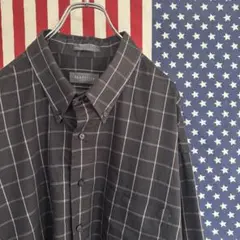 VAN HEUSEN チェック 長袖シャツ 【XXL】 オーバーサイズ