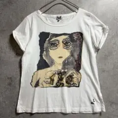 ADOLFO DOMINGUEZ アドルフォドミンゲス Tシャツ　Y2K チビTのサムネイル