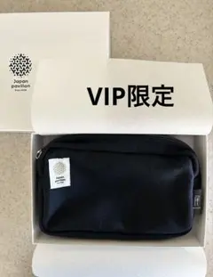 【非売品】大阪・関西万博　2025　日本館　VIP限定　ポーチ　黒　箱付