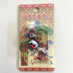 【レア】ご当地キティ 義経&弁慶 ファスナーマスコット