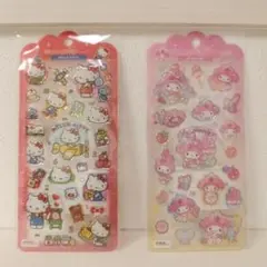 【正規品】サンリオ ドロップジュエリーシール　マイメロディ　ハローキティ