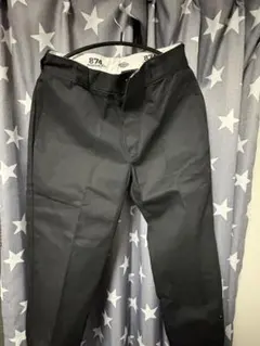 874 Original Fit ブラック ワークパンツ