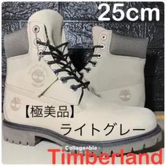 【極美品Timberland】25cmティンバーランド ライトグレーのサムネイル