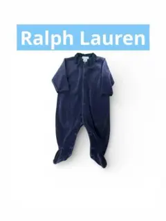 ラルフローレン フリース 足付きロンパース カバーオール 70 9m