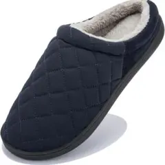 ルームシューズ メンズ スリッパ 暖かい ボア付き 防寒 冬用サンダル