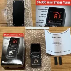 新品 Sonic Research ST-300 Mini ストロボチューナー レビュー】Sonic Research ST-300 mini - あさぎベーススタジオ