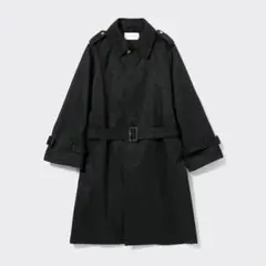 新品　タグ付　GU トレンチコート beautiful people 黒　男女S