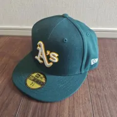 New Era 59FIFTY A's アスレティックスキャップ 7 3/8