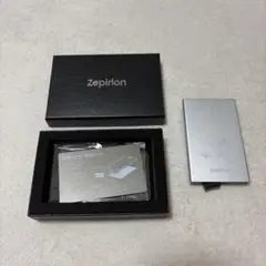 Zepirion Quick Wall 2 シルバー　パスケース　カードケース