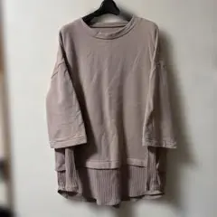 裏起毛チュニック