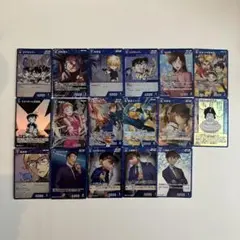 名探偵コナン　レアカード　17枚　青　R