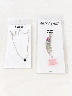 超かぐや姫 WEGO コラボ ネックレス キーチェーン メンダコ 2点セットのサムネイル