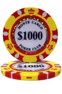 ポーカーチップ☆モンテカルロ・ミリオンズ☆200枚Cセット ポーカーチップ100枚Aセット☆ モンテカルロ・ミリオンズ - メルカリ