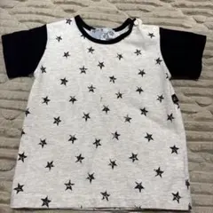 agnes b. 星柄 半袖Tシャツ