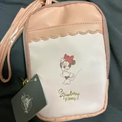 ディズニーストア ストロベリー ミニー マルチポシェット