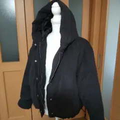 EMODA フード付きブラックジャケット