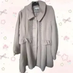axes femme ピンクベージュ コートのサムネイル