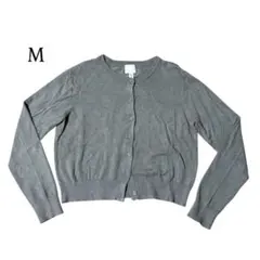 エイチアンドエム カーディガン　グレー