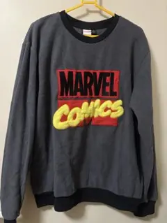 MARVEL コミックス スウェット グレー