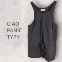【チャオパニックティピー】ノースリーブベスト F チュニック カジュアル 重ね着